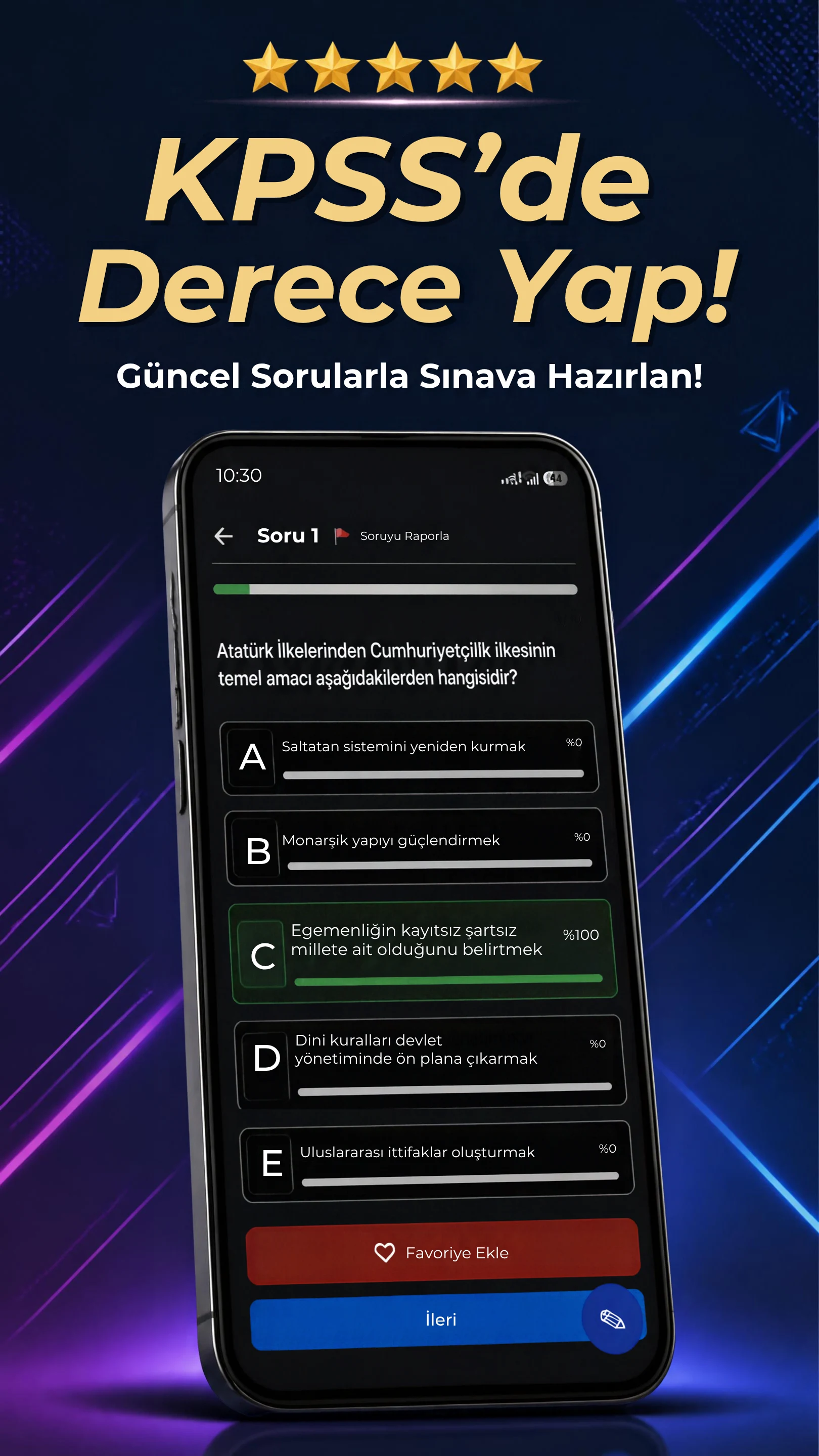 KPSS Soru Çöz 2026 Hazırlık screenshot
